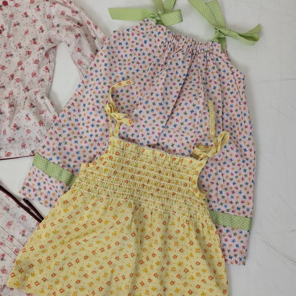 Girls Vintage Bundle of Clothes Dresses Skirt Jacket Converse Pyjamas Sundress - Picture 9 of 10